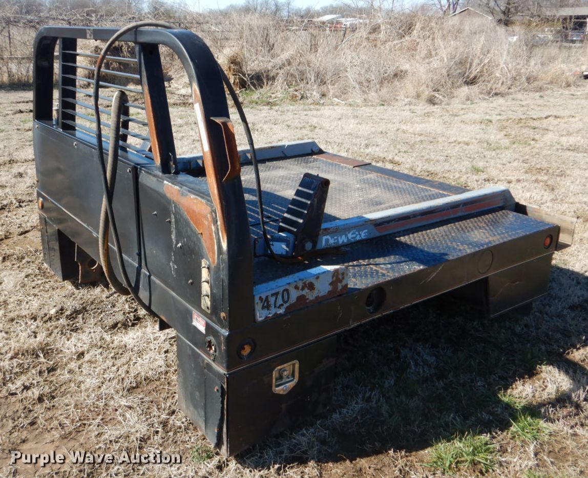 DewEze hydraulic bale bed in Collinsville, OK Item GF9068 sold