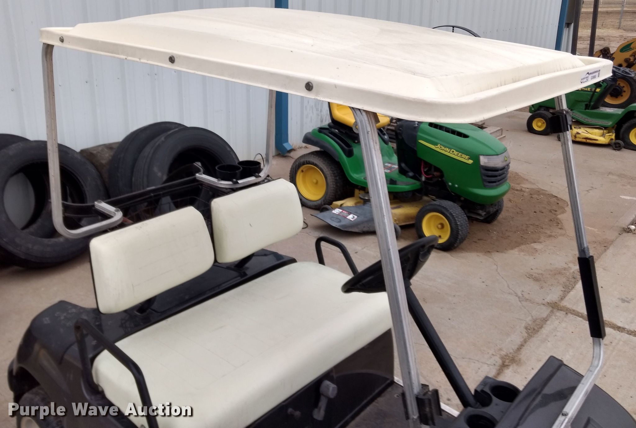 Yamaha golf cart in Garden City, KS Item GX9865 sold Purple Wave