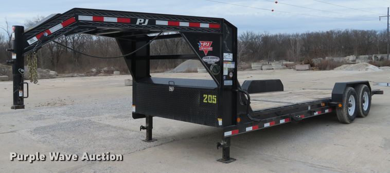 image for item DI2032 2018 PJ T6222 tilt deck equipment trailer