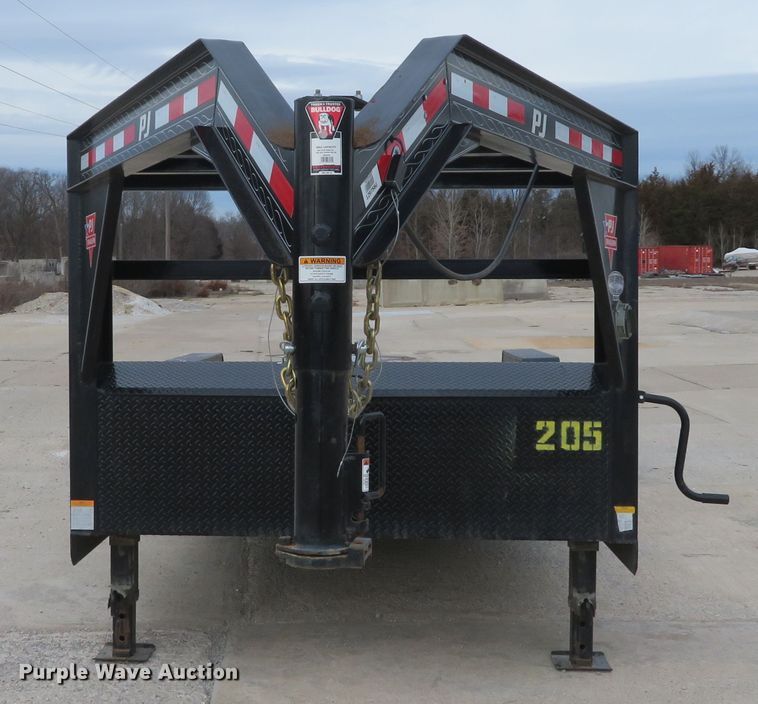image for item DI2032 2018 PJ T6222 tilt deck equipment trailer