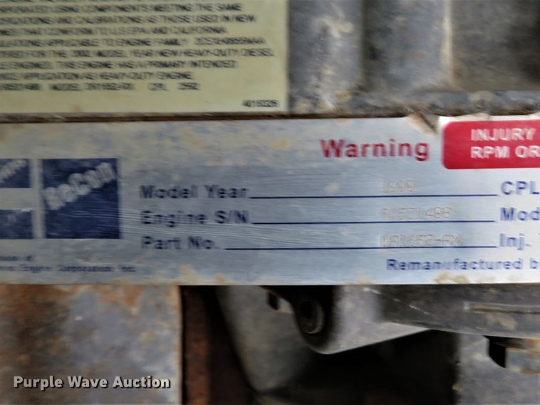 image for item DI2039 2001 International 5600i vacuum truck