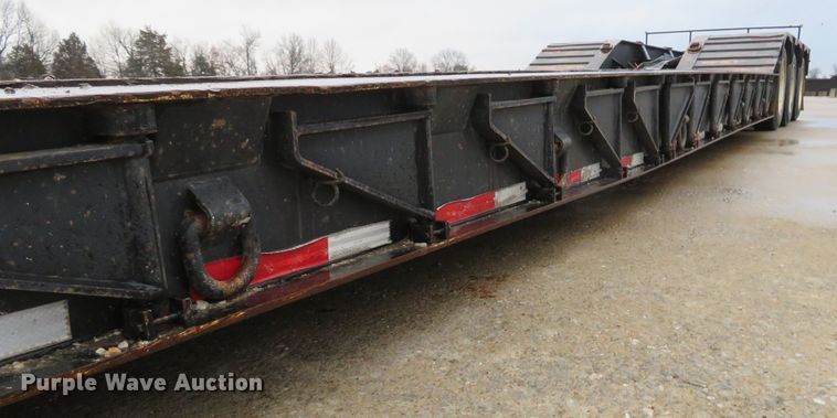 image for item DI2043 2002 Trail King TK110HD low boy equipment trailer