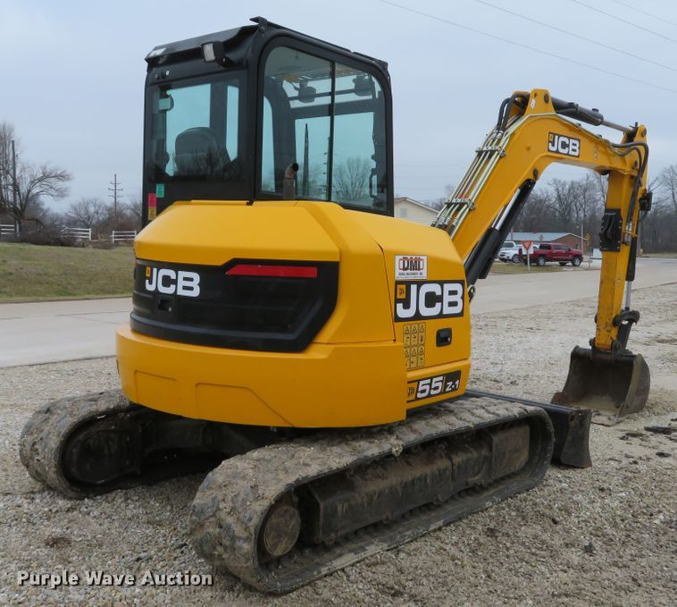 image for item DI2050 2016 JCB 55Z-1 mini excavator