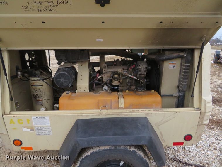 image for item DI2057 2006 Ingersoll Rand P185WJD air compressor