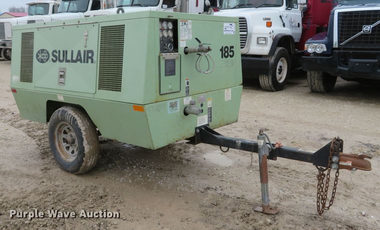 image for item DI2058 Sullair 185DPQ-JD air compressor