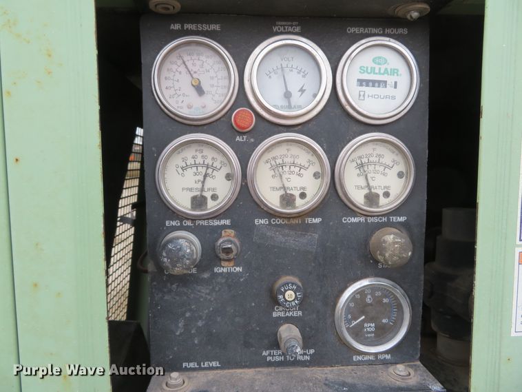 image for item DI2058 Sullair 185DPQ-JD air compressor