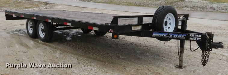image for item DI2063 2011 Sure Trac ST10220TD02A-B-100 equipment trailer