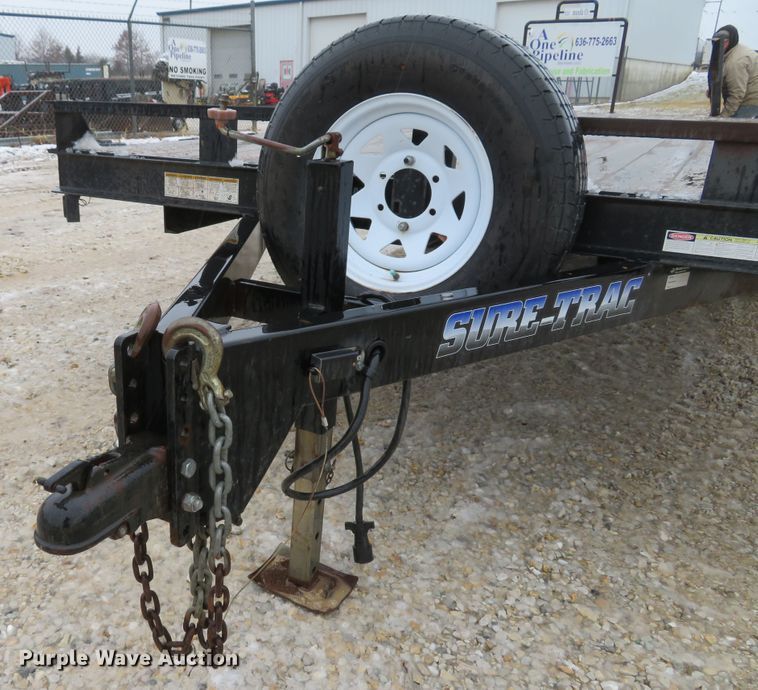 image for item DI2063 2011 Sure Trac ST10220TD02A-B-100 equipment trailer