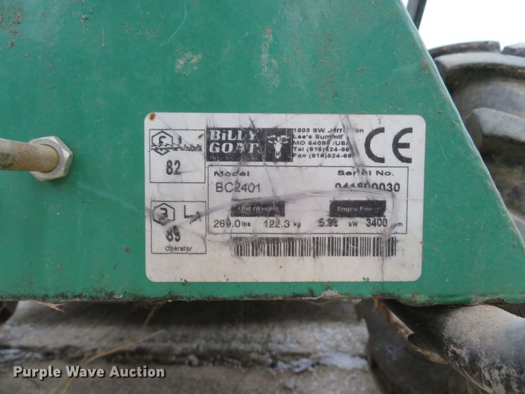 image for item GI9053 Billy Goat BC2401 mower