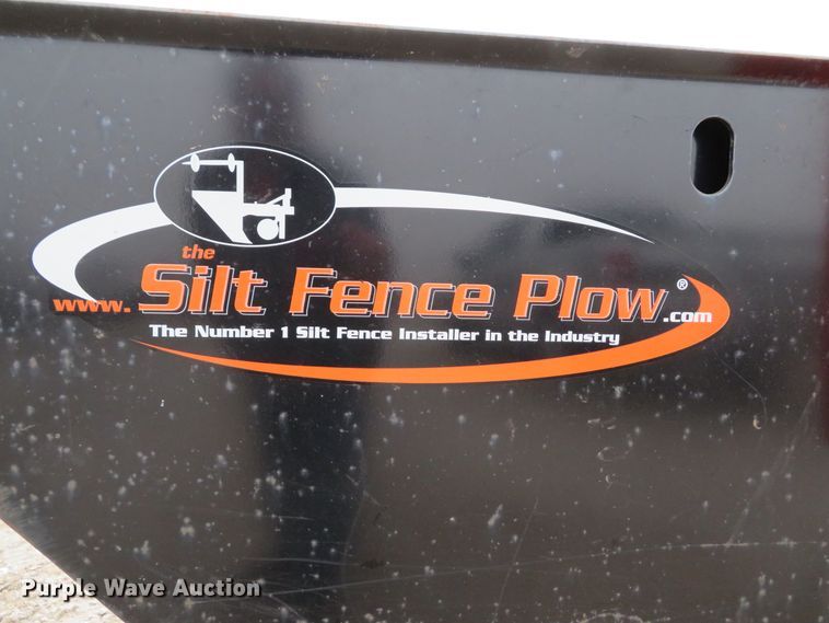image for item GI9065 Skid steer silt fence plow