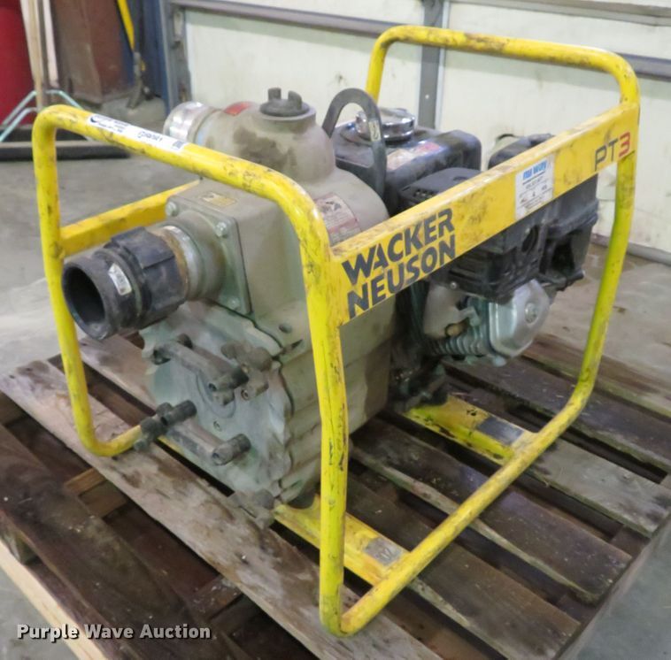 image for item GI9081 2013 Wacker Neuson PT3A trash pump
