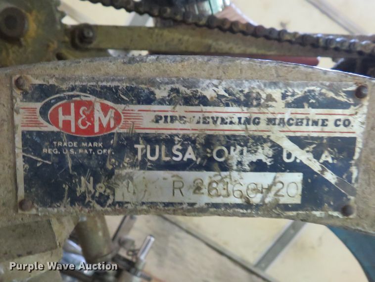 image for item GI9098 (3) H&M Pipe Beveling Machine Co.