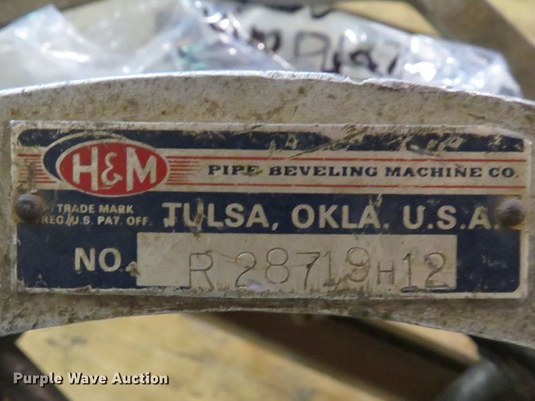 image for item GI9098 (3) H&M Pipe Beveling Machine Co.