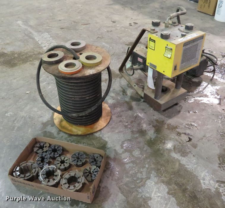 image for item GI9125 Coll-O-Crimp T420 Super I hose crimping machine