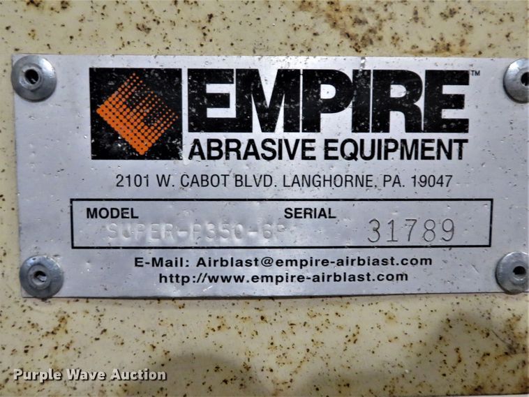 image for item GI9126 Empire Super P350-6P sandblaster