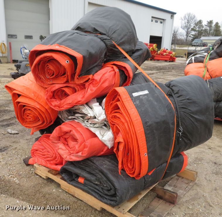 (10) concrete curing blankets in Troy, MO Item GI9130 sold Purple Wave