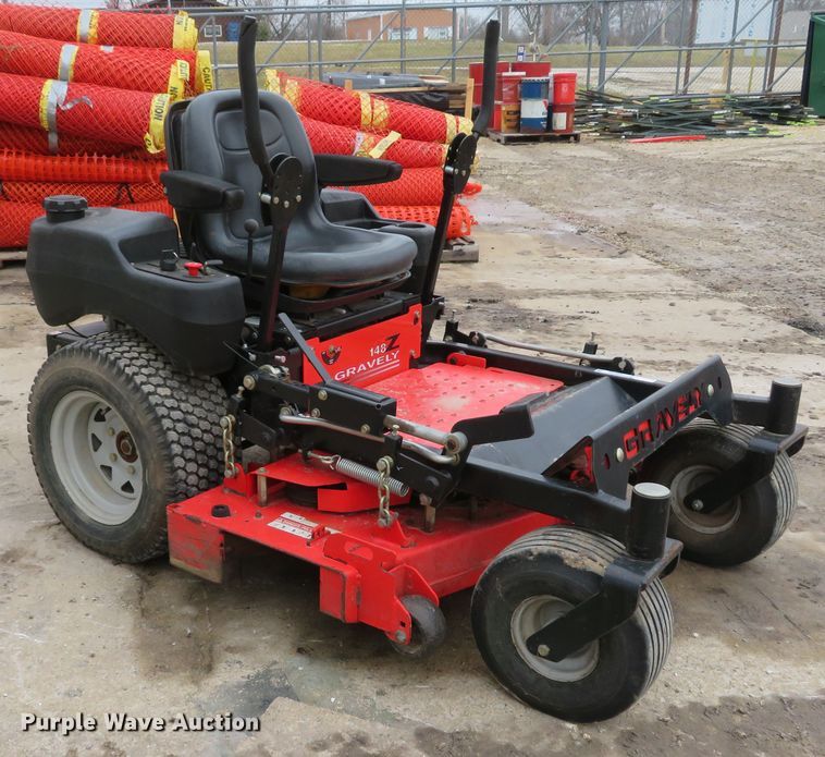 image for item GI9146 Gravely 148Z ZTR lawn mower