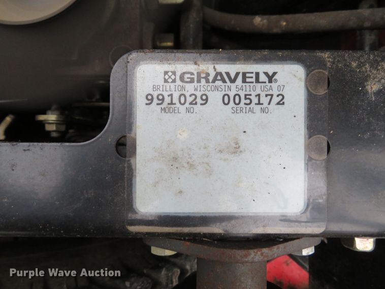 image for item GI9146 Gravely 148Z ZTR lawn mower