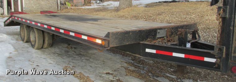 image for item DA8346 1991 Trail King TK20 equipment trailer