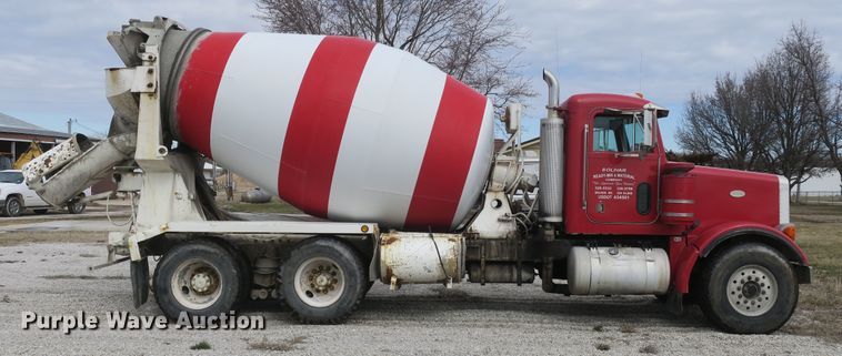 image for item DB10006 1998 Peterbilt 357 ready mix truck