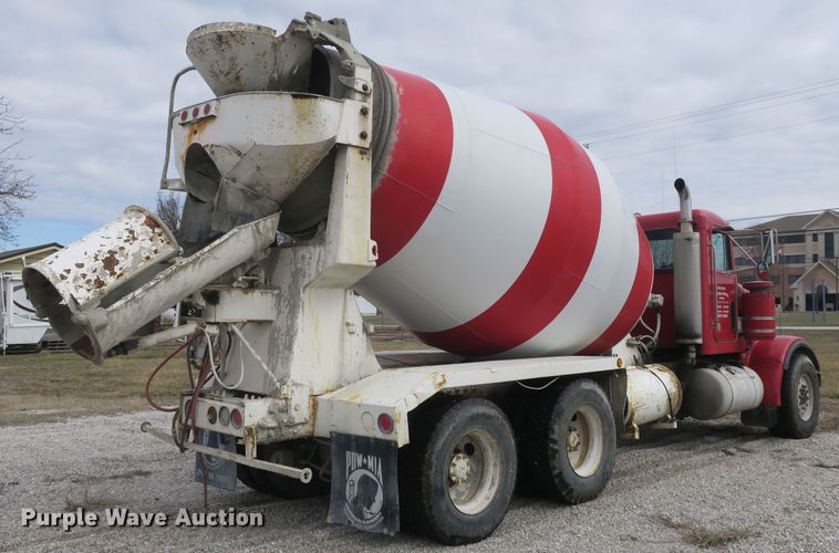 image for item DB10006 1998 Peterbilt 357 ready mix truck