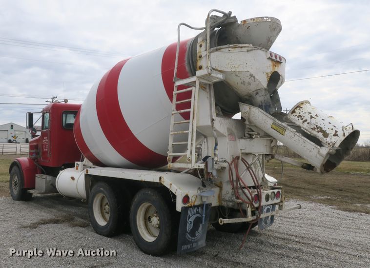 image for item DB10006 1998 Peterbilt 357 ready mix truck