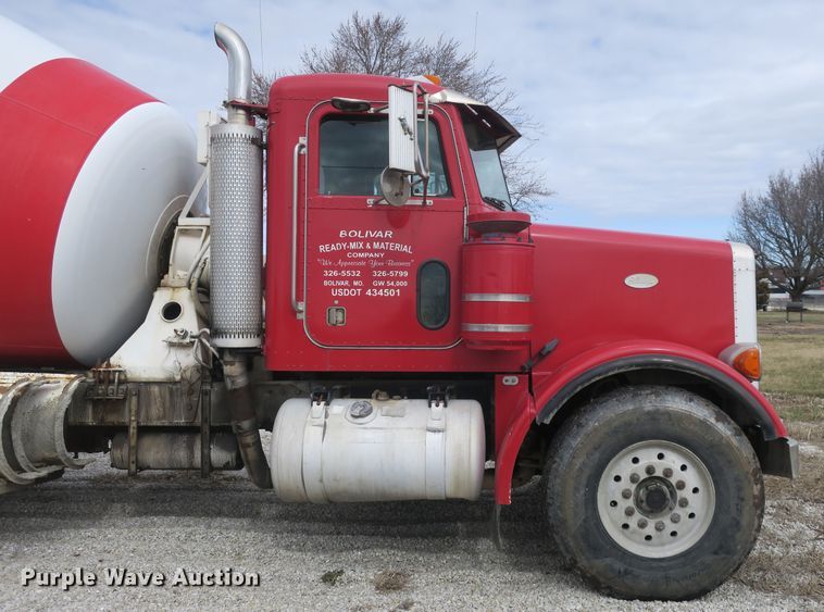 image for item DB10006 1998 Peterbilt 357 ready mix truck