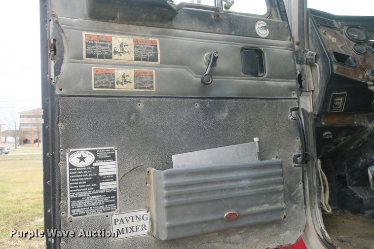 image for item DB10006 1998 Peterbilt 357 ready mix truck