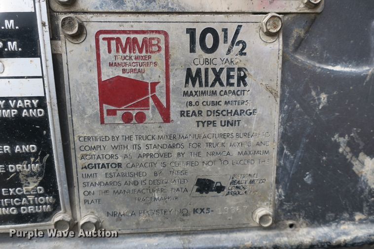 image for item DB10009 1990 Mack RD690S ready mix truck