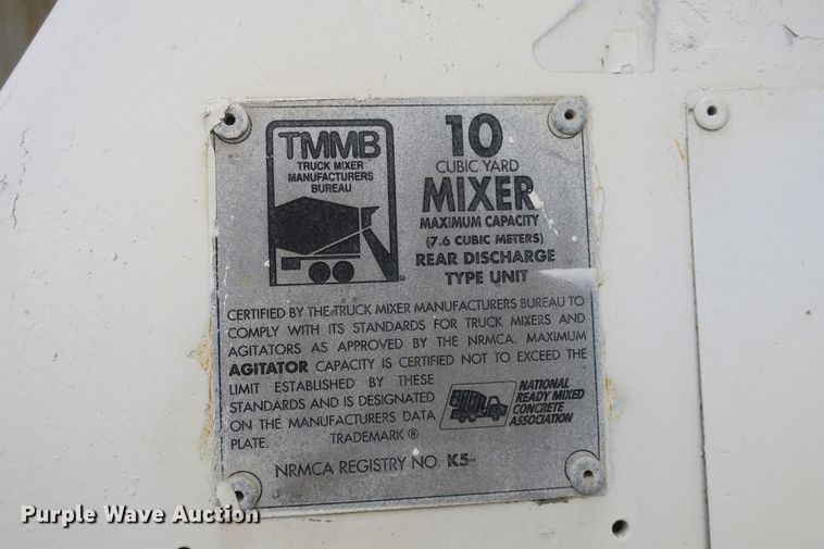 image for item DB10013 1992 Ford L9000 ready mix truck