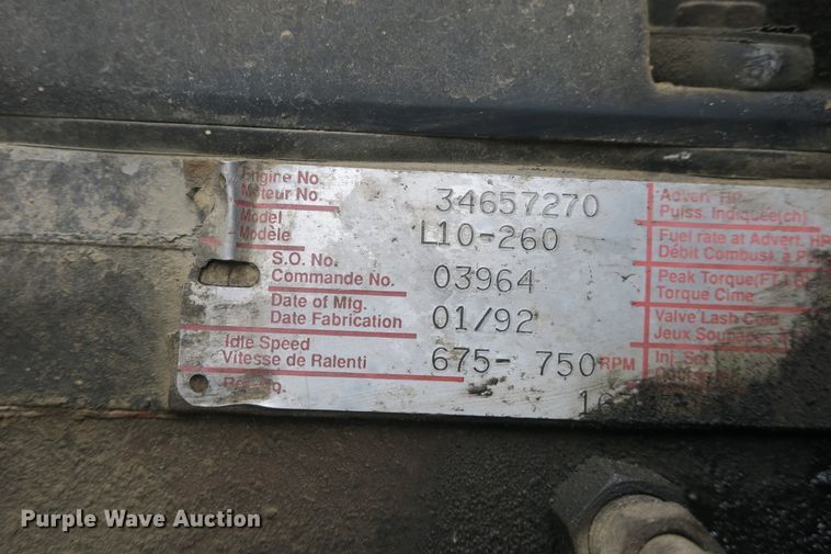 image for item DB10013 1992 Ford L9000 ready mix truck