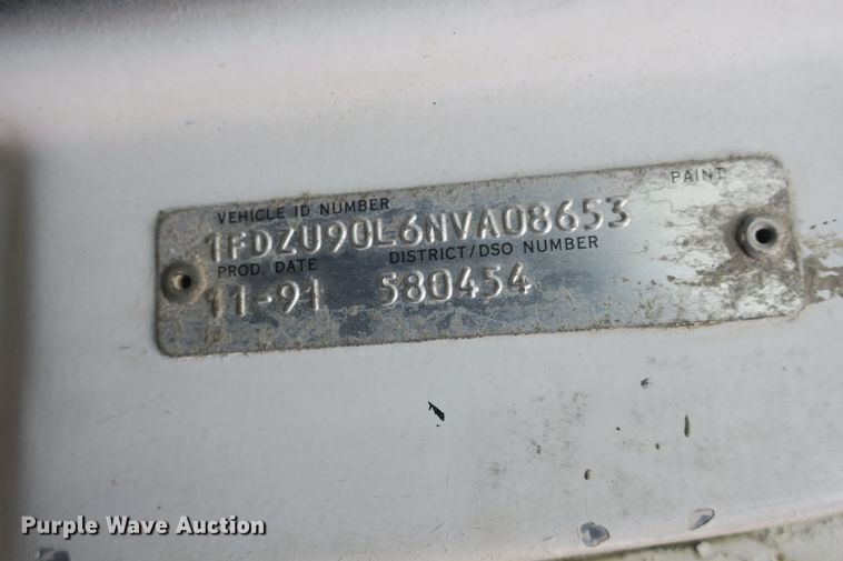 image for item DB10013 1992 Ford L9000 ready mix truck