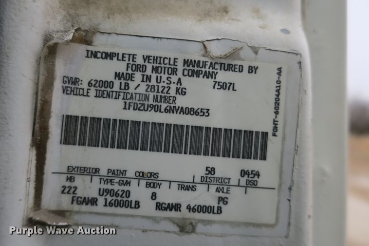 image for item DB10013 1992 Ford L9000 ready mix truck