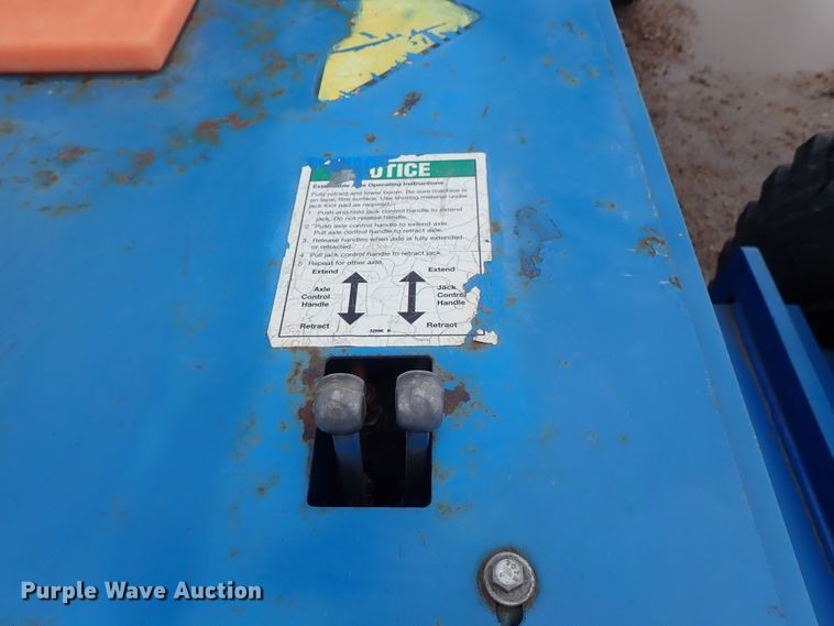 image for item DC3310 2002 Genie S80 boom lift