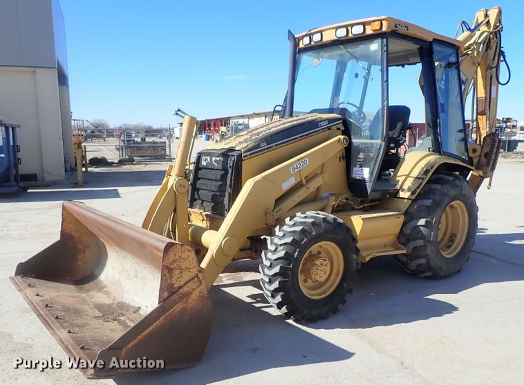 image for item DC3338 1997 Caterpillar 426C backhoe