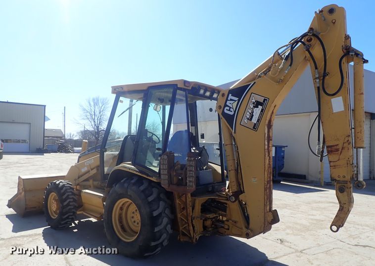 image for item DC3338 1997 Caterpillar 426C backhoe