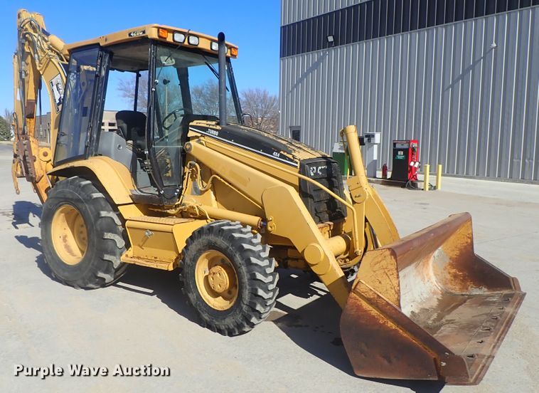 image for item DC3338 1997 Caterpillar 426C backhoe