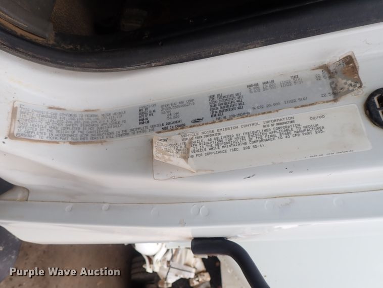 image for item DC3346 2000 Sterling L-Line water truck