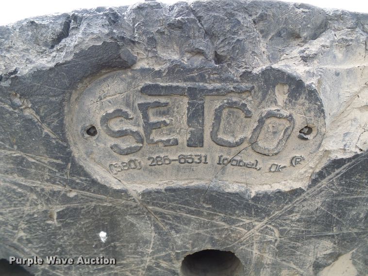 image for item DD1791 (4) Setco 17.5 x 25 solid tires