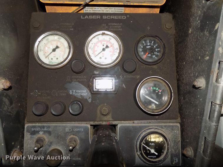 image for item DG2518 1999 Somero S100 laser screed