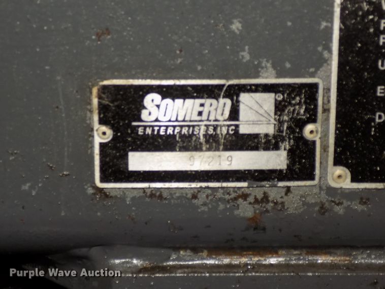 image for item DG2518 1999 Somero S100 laser screed