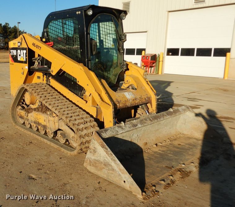 image for item DG6301 2015 Caterpillar 279D skid steer