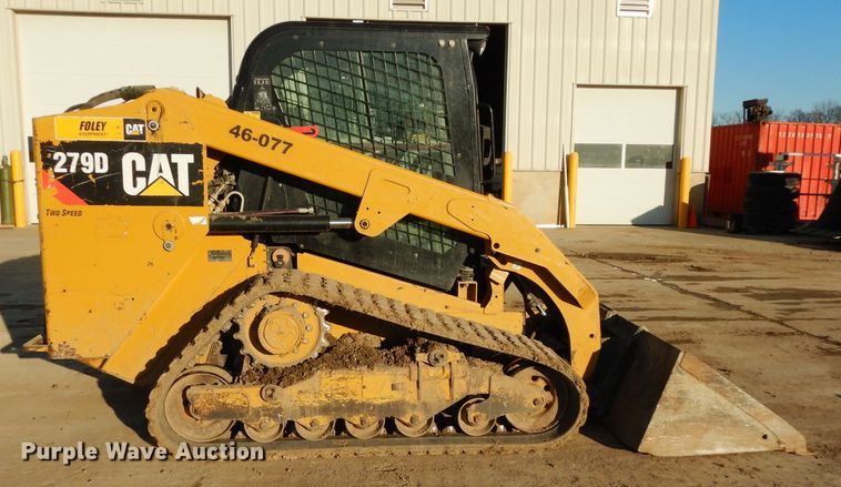 image for item DG6301 2015 Caterpillar 279D skid steer