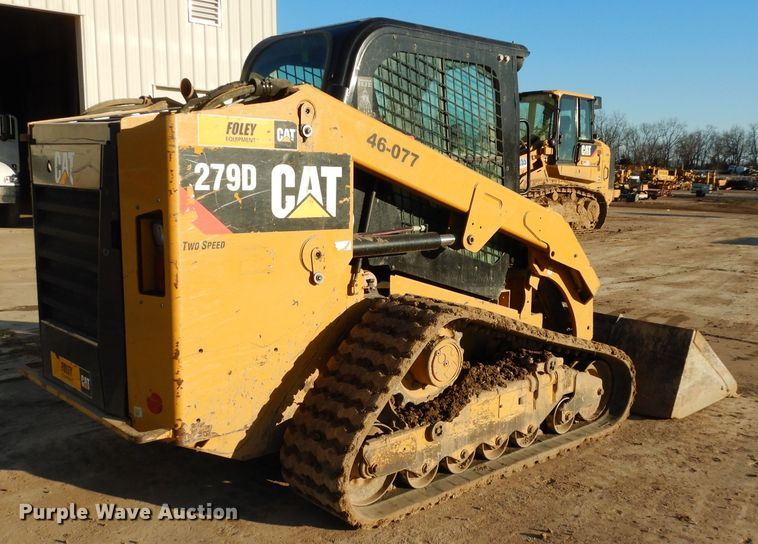 image for item DG6301 2015 Caterpillar 279D skid steer