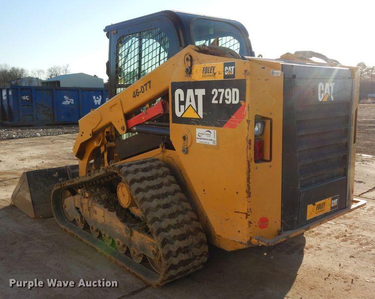 image for item DG6301 2015 Caterpillar 279D skid steer