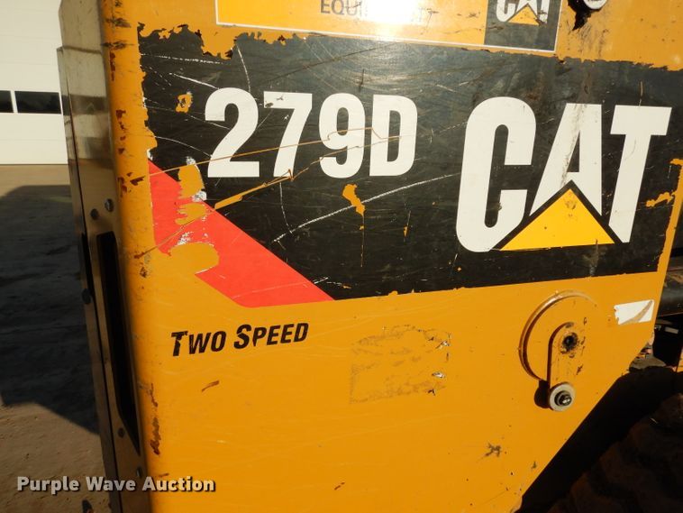 image for item DG6301 2015 Caterpillar 279D skid steer