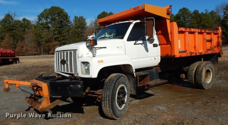 image for item DH2337 1991 Chevrolet Kodiak C6500 dump truck