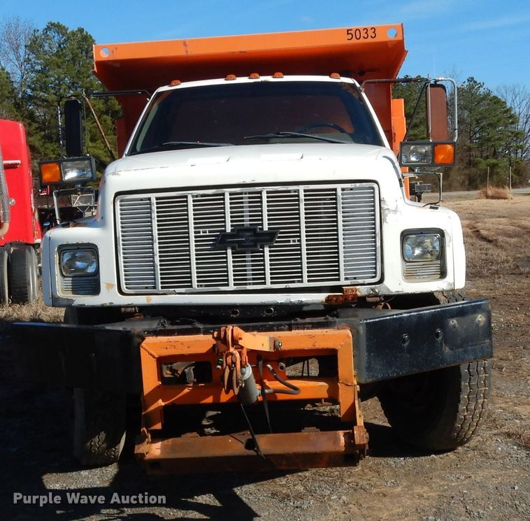 image for item DH2337 1991 Chevrolet Kodiak C6500 dump truck