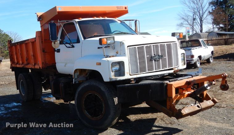 image for item DH2337 1991 Chevrolet Kodiak C6500 dump truck