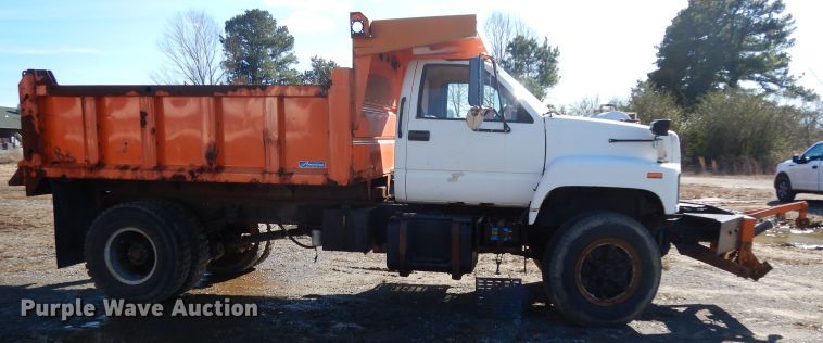 image for item DH2337 1991 Chevrolet Kodiak C6500 dump truck